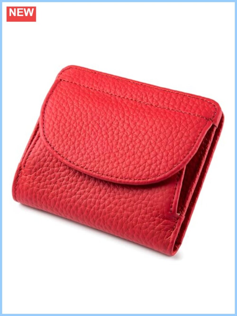 RFID Blocking Bifold Wallet Genuine Leather Slim 7-Card